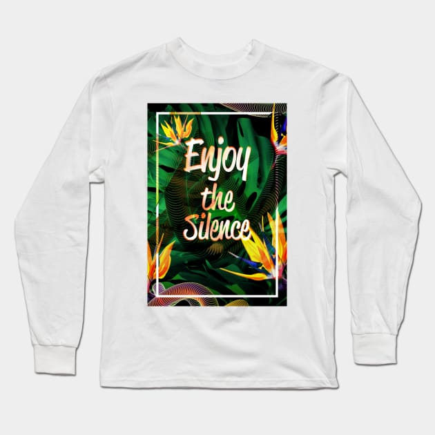 Enjoy the Silence Long Sleeve T-Shirt by dmitryb1